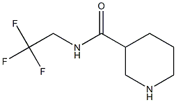 N-(2,2,2-trifluoroethyl)piperidine-3-carboxamide Structure