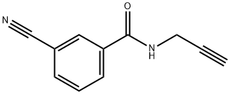 3-cyano-N-(prop-2-yn-1-yl)benzamide Structure