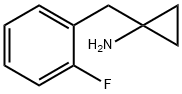 1-(2-Fluorobenzyl)cyclopropanamine 구조식 이미지