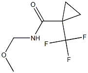 N-METHOXYMETHYL-1-TRIFLUOROMETHYL-CYCLOPROPANECARBOXYLIC ACID AMIDE Structure