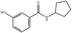 N-cyclopentyl-3-hydroxybenzamide Structure