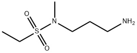 N-(3-aminopropyl)-N-methylethane-1-sulfonamide Structure