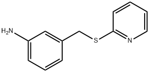 3-[(pyridin-2-ylsulfanyl)methyl]aniline 구조식 이미지