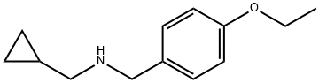 Cyclopropylmethyl-(4-ethoxybenzyl)amine 구조식 이미지