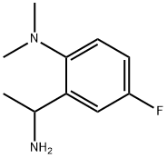 2-(1-aminoethyl)-4-fluoro-N,N-dimethylaniline 구조식 이미지