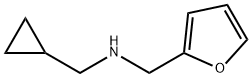 (cyclopropylmethyl)(furan-2-ylmethyl)amine 구조식 이미지