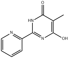 6-hydroxy-5-methyl-2-(pyridin-2-yl)-3,4-dihydropyrimidin-4-one Structure