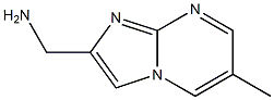 (6-methylimidazo[1,2-a]pyrimidin-2-yl)methanamine Structure