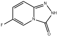 6-fluoro-[1,2,4]triazolo[4,3-a]pyridin-3-ol Structure