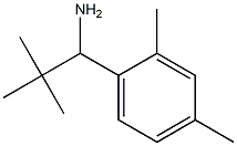 1-(2,4-dimethylphenyl)-2,2-dimethylpropan-1-amine Structure