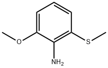 2-methoxy-6-(methylsulfanyl)aniline 구조식 이미지