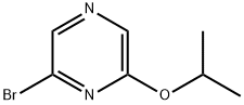 2-Bromo-6-(iso-propoxy)pyrazine Structure