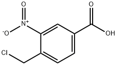 4-(chloromethyl)-3-nitrobenzoic acid 구조식 이미지