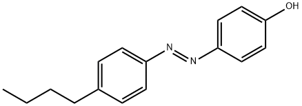 4-(4-Butylphenylazo)phenol 구조식 이미지