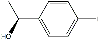 (1S)-1-(4-iodophenyl)ethan-1-ol 구조식 이미지