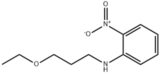 N-(3-ethoxypropyl)-2-nitroaniline 구조식 이미지
