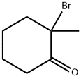 2-bromo-2-methylcyclohexan-1-one Structure