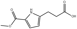 3-(5-(METHOXYCARBONYL)-1H-PYRROL-2-YL)PROPANOIC ACID Structure