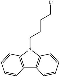 9H-카바졸,9-(4-브로모부틸)- 구조식 이미지