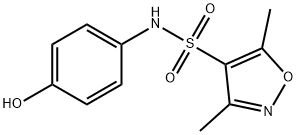 N-(4-hydroxyphenyl)-3,5-dimethyl-1,2-oxazole-4-sulfonamide Structure