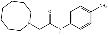 N-(4-aminophenyl)-2-(azocan-1-yl)acetamide 구조식 이미지