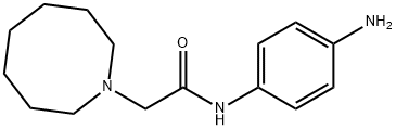 N-(4-aminophenyl)-2-(azocan-1-yl)acetamide Structure