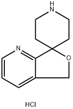 5H-Spiro[furo[3,4-b]pyridine-7,4'-piperidine] dihydrochloride 구조식 이미지