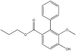 Phenyl propyl vanillat Structure