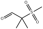 2-methanesulfonyl-2-methylpropanal Structure