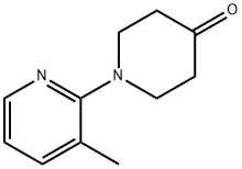 4-Piperidinone, 1-(3-methyl-2-pyridinyl)- Structure
