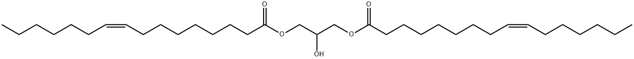 1,3-Dipalmitoleoyl-rac-glycerol Structure