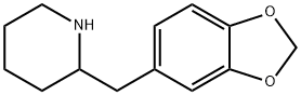 2-(1,3-Benzodioxol-5-ylmethyl)piperidine Structure