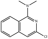 3-chloro-N,N-dimethylisoquinolin-1-amine Structure