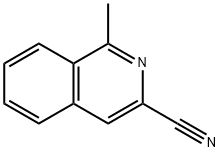 1-methylisoquinoline-3-carbonitrile Structure