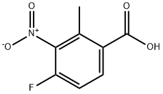 4-fluoro-2-methyl-3-nitrobenzoic acid 구조식 이미지