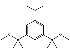 1-tert-butyl-3,5-bis(2-methoxypropan-2-yl)benzene 구조식 이미지