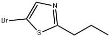 5-Bromo-2-(n-propyl)thiazole 구조식 이미지