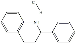 2-phenyl-1,2,3,4-tetrahydroquinoline hydrochloride 구조식 이미지