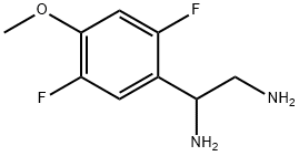 1-(2,5-DIFLUORO-4-METHOXYPHENYL)ETHANE-1,2-DIAMINE Structure