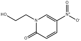 1-(2-hydroxyethyl)-5-nitro-1,2-dihydropyridin-2-one Structure