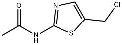 N-(5-(chloromethyl)thiazol-2-yl)acetamide 구조식 이미지