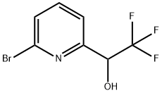 1-(6-bromopyridin-2-yl)-2,2,2-trifluoroethanol Structure