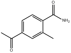 4-Acetyl-2-methylbenzoic acid amide Structure