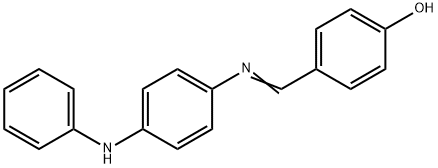 4-{[(4-anilinophenyl)imino]methyl}phenol 구조식 이미지