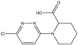 1-(6-chloropyridazin-3-yl)piperidine-2-carboxylic acid 구조식 이미지