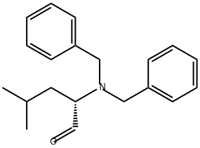 Pentanal, 2-[bis(phenylmethyl)amino]-4-methyl-, (2S)- 구조식 이미지