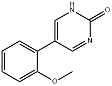 2-Hydroxy-5-(2-methoxylphenyl)pyrimidine Structure