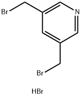 3,5-Bis(bromomethyl)pyridinium bromide Structure