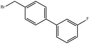 4'-(bromomethyl)-3-fluoro-1,1'-biphenyl 구조식 이미지