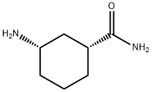 Cyclohexanecarboxamide, 3-amino-, (1R,3S)- Structure